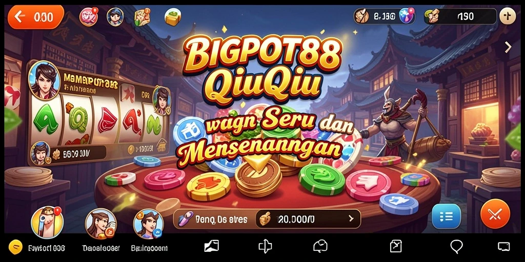 Gameplay QiuQiu yang menarik di BIGPOT88.