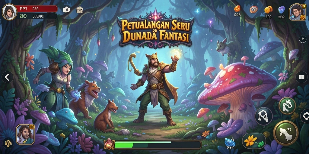 Menampilkan gameplay menarik dari petualangan di PP7.